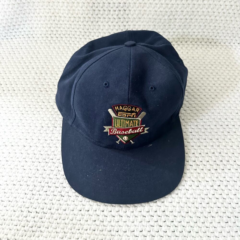 Lion Navy Blue Haggar ESPN Ultimate Baseball Souvenir Snapback Baseball Hat OS